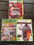Xbox360 spel 
