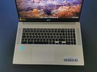 Acer Chromebook 17,3" | IPS, bakljus, laddare, fint skick