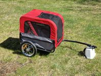 Cykelvagn / Cykelkärra Romero för hund (30 kg) från Flami