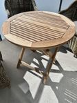 Brafab fällbord ”Turin” 80 cm teak