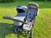Syskonvagn Emmaljunga Double Viking 735