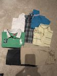klädpaket 4-6 år Ralph Lauren Fred Perry Hilfiger Gant