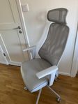 Skrivbordsstol ikea ljusgrå