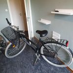 Monark damcykel – 3 växlar, korg & pakethållare