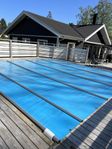 Pooltillbehör (Täcke, stege, pump mm)