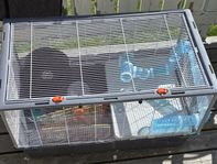 Hamsterbur med tillbehör 