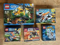 LEGO diverse byggsatser