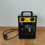 Byggfläkt 2000 W 230 V
