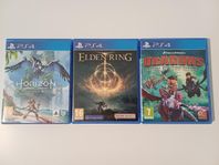 PS4-spel Horizon, Elden Ring & Dragons