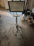 Bygglampa med stativ 
