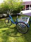 Trehjulig vuxencykel 