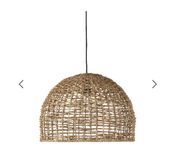 Lampskärm i naturmaterial