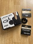 Røde Lavalier Mikrofon med Tillbehör