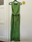 Fantastisk grön jumpsuit i linne