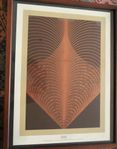 3 datorserigrafi av Sture Johannesson