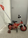 Barncykel - Röd Disney Bilar 10 tum