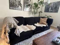 Rörberg design soffa svart manchester