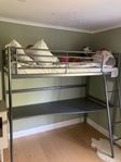 Loftsäng med skrivbord IKEA