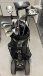 Golfset med vagn