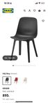 3 st Ikea Odger stolar