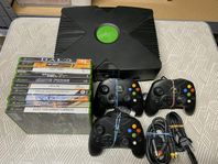 xbox original med spel