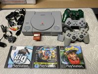 playstation 1 med spel
