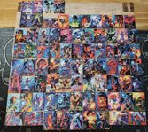 Marvel samlarkort ifrån 90talet
