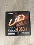 gigabyte b550m ds3h moderkort 