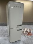 SMEG FAB32PS6 – Retro kyl & frys i krämvitt