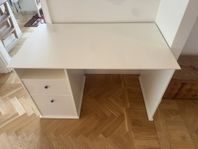 Vitt skrivbord 120