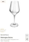 Röd vins glas - stort lager! 