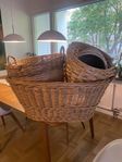 Fina korgar i olika storlekar