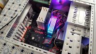 Dator I7-7700K, 32 Gb Ddr4 3200 Hhz RGB, 3 st HD