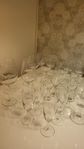 Champagneglas och  vinglas