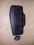 trådlöst tangentbord och mus logitech 