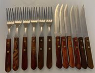 Mycket fin Tramontina grillbestickset i 12 delar, 6+6 st