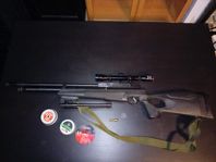 Beg Luftgevär Hatsan AT44-10 5,5mm med kikarsikte och bipo