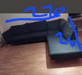 fin grå soffa från Mio 