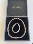 Halsband och armband i silver
