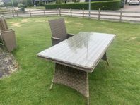 Ute matbord, utemöbler Hillerstorp 