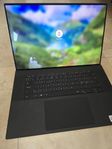 Dell XPS 17 9700 med i9, 64 GB RAM, 2TB disk, 4K touch