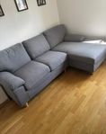 3-sits soffa med schäslong GEDVED