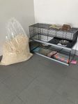 Gerbil/hamsterbur i mycket gott skick.