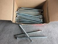 Maskinskruv Stål Förzinkad MCS. M6x120 mm. 83 st