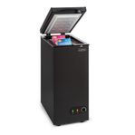 Liten svart frysbox
