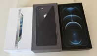iPhone kartonger OBS ingen telefon