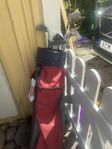 Begangnat halvt golfset
