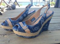 UGG sandal med kilklack