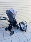 Stokke Xplory + babyskydd och tillbehör