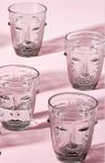 4 NYA glas eller ljushållare 